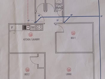 Affordable Two-Bedroom Home on 1,012 m².