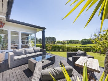 Family Lifestyle With Huge Shed