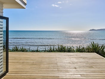 Absolute beachfront living on the Kapiti Coast