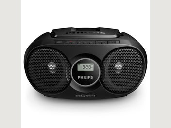 Radio CD portátil Philips AZ215S/12, 3W, sintonizador digital, gris –  Shopavia
