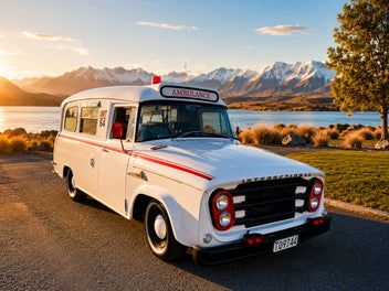 Need a remedy for boring? Ultra-rare 1964 AB110 ambulance