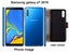 Galaxy A7 2018 a750 case leather wallet slim cow hide finish side magnet brn Carousel 2