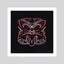 Pinstripe Hero Tiki by Weston Frizzell Art Print Carousel 1