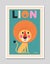 Lion by Ingela P Arrhenius Art Print Carousel 5