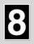 Helvetica Number 8 Art Print Carousel 3
