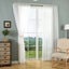 Sheer Curtain, Readymade Sheer Curtain, Netting, Voile, Gloria White Carousel 8