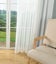 Sheer Curtain, Readymade Sheer Curtain, Netting, Voile, Gloria White Carousel 9
