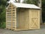 Relocatable Wood & Tool Shed Combo Carousel 1