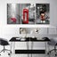 ON SALE FREE SHIPPING - 3 Piece Canvas Art Print - Paris Carousel 2