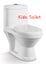 SALE Children sanitary ware small size one piece kid toilet -Lennox Carousel 1