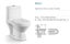 SALE Children sanitary ware small size one piece kid toilet -Lennox Carousel 2