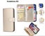 Vodafone E9 case triple wallet PU leather 9 cards ID 3 pockets gld Carousel 1