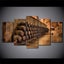 X'MAS SALE FREE SHIPPING - Large 5 Piece Canvas Art Print - Wine Barrels Carousel 1