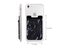 Cell Phone Stick on Wallet Card Holder Marble Black Carousel 3
