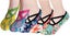 Clearance Sell - Any 3 Pair Lace-up Printed Anti Slip Yoga Socks Carousel 1