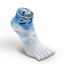 Clearance Sell - 3 Pair Anti Slip Toe Yoga Socks Carousel 9