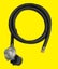 Gas Regulator and Hose 1.5m 3/8" Fitting LPG QCC Regulator with 1.5m Hose Carousel 1