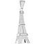 Premium Bling - 925 Sterling Silver Eiffel Tower Carousel 1
