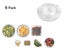 6Pcs Silicone Stretch Lids Food Covers Reusable Carousel 1