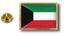 pins pin's flag national badge metal lapel backpack hat button vest kuwait Carousel 1