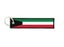 Keychain key ring tags fabric motorcycles car biker cute flag kuwait Carousel 1