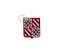 Keychain keyring embroidered embroidery patch flag crest emblem france burgundy Carousel 1