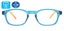 AVATUDE™ FLORENCE BLUE LIGHT COMPUTER GLASSES – Blue/Wood - BONUS Brightwipes Carousel 1