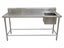 1.78m Stainless Steel Commercial Kitchen Worktop Sink (R) Bench with Splashback Carousel 3