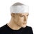 Euro Chefs Cap with Mesh Top - White L Carousel 1