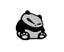 Patch backpack airsoft biker motorcycle panda funny jdm applique Carousel 1