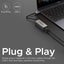PROMATE USB-C RJ45 Gigabit Ethernet Adapter - Grey Carousel 4