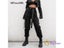 HEYounGIRL Streetwear Cargo Pants Women Casual Joggers Black High Waist Loose Carousel 2