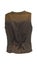 Men's Herringbone Overcheck Waistcoat - Harris Tweed - Clinton Brown - 44 Carousel 4