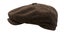 Unisex Bakerboy Newsboy Flat Cap - Wool - Brown Herringbone - L (59cm) Carousel 5