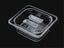 Food Storage Bin Container 1/6 GN-50 0.5L + Lid Carousel 1