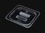 Food Storage Bin Lid 1/6 GN Clear Poly Lid Carousel 1