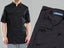 Chefs Jacket - Black Double Breasted Short Sleeve Jackets Kitchen Apparel - XS Carousel 2