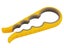 Plastic Handheld Jar / Bottle Opener 4 Lid Sizes Yellow and Grey Carousel 1