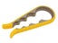 Plastic Handheld Jar / Bottle Opener 4 Lid Sizes Yellow and Grey Carousel 2