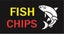 Sign OPEN sign Fish n Chips Sign 43cmx23cm Carousel 1