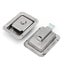 2Pcs Stainless Steel Paddle Door Lock Handle Truck Box Trailer Latch With Key Carousel 1