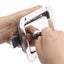 2Pcs Stainless Steel Paddle Door Lock Handle Truck Box Trailer Latch With Key Carousel 5