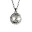 Necklace - CZ Crystal with Diam Surround Carousel 1