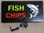 Sign OPEN sign Fish n Chips Sign 43cmx23cm Carousel 4