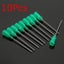 10Pcs 18Gauge Dispensing Syringe Needle Tip Blunt Luer Lock 1.5Inch Carousel 1