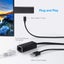 USB Ethernet Adapter for Firestick, Fire TV, Chromecast Ultra/2/1/Audio Carousel 3