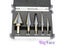 Arrival High Quality 5pcs/Set HSS COBALT 50 Sizes STEP DRILL BIT SET W Aluminum Carousel 4