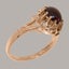 9ct Rose Gold Garnet ring Womens Engagement Ring Carousel 2