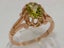 9ct Rose Gold Peridot ring Womens Engagement Ring Carousel 1