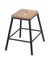 York Stool 46cm - Matt Black Carousel 1